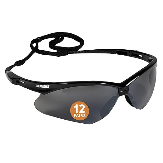 Nemesis 25688 Safety Glasses with Mirror Coating